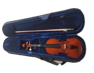 Stephanelli 1/2 Half Size Violine mit Bogen Hartschalenkoffer & Hidersin 3V Kolophonium - Bild 1 von 7