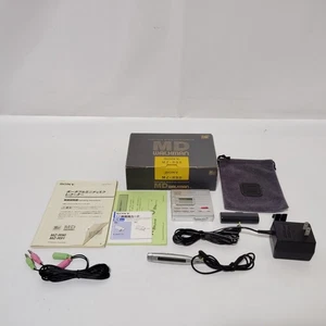 SONY Portable MD Recorder MDLP Compatible recorder MZ-R900 operation confirmed - Picture 1 of 4