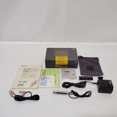SONY Portable MD Recorder MDLP Compatible recorder MZ-R900 operation confirmed - Image 1 of 4
