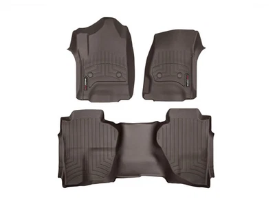 WeatherTech FloorLiner for 2015-2019 GMC Sierra 2500HD / 3500HD - Cocoa - Image 1 of 4