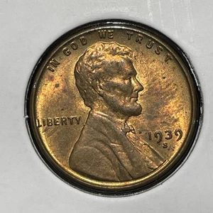 Centavo Lincoln 1939-S 1C RD F5143 tono escarchado - Imagen 1 de 4