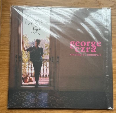 George Ezra Staying At Tamara’s Vinyl  Sealed Signed - Image 1 of 3