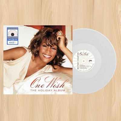 WHITE VINYL---  WHITNEY HOUSTON One Wish THE HOLIDAY ALBUM Exclusive RECORD 1116 Foto 1 de 2