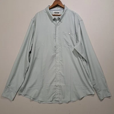 Mountain Khakis Lightweight Button Down Classic Fit Shirt Mens XXL Blue Check - Image 1 of 4
