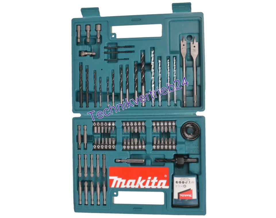 100-teiliges Makita Bohrer/Bitset B-53811 im stabilen Makita-Koffer - Bild 1 von 1