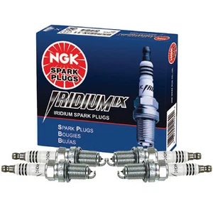 NGK Iridium IX Set of 4 Spark Plugs BKR9EIX / 2669 - Picture 1 of 1