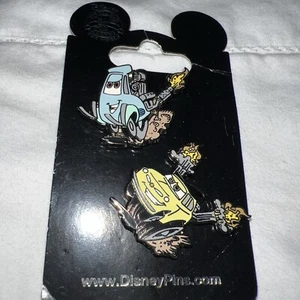 Prendedor Disney Coches Disney/Pixar Luigi y Guido Goma Ardiente - Imagen 1 de 8