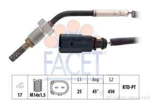 FACET Abgastemperatursensor Abgastemperaturfühler Abgastemperaturgeber 22.0287 - Bild 1 von 1
