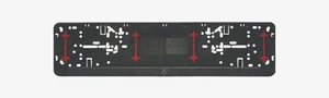 European License Number Plate Frame Holder Surround Wurth for Peugeot fans - Picture 1 of 1