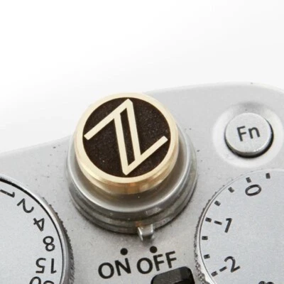 Yellow Brass Soft Shutter Release For Nikon Z - Image 1 of 2