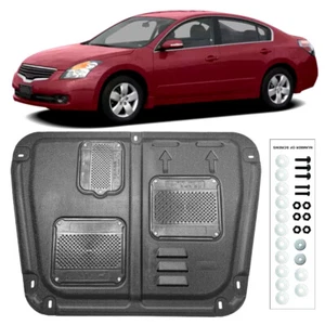Guardabarros negro para Nissan Altima 2007-2012 cubierta de motor automático - Imagen 1 de 9