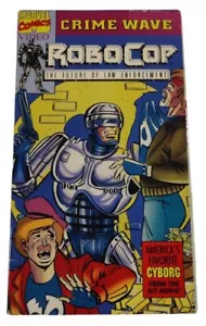Rare Marvel Comics Video RoboCop The Future Of Law Enforcement Crime Wave VHS - Picture 1 of 8