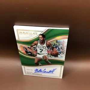 2022-23 Immaculate Nate Archibald Legends Auto #18/75 Celtics - Picture 1 of 2