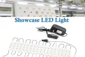 Showcase LED Light Under cabinet White 6000K 10ft 20ft + UL 12V Power supply - Picture 1 of 12