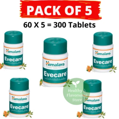 5 x Himalaya Evecare Kapsel für Frauen - 150 Kapseln (5 x 30) EXP 2024/25 FFS
