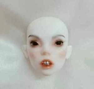 1/6 BJD Doll Popovy Handmade Sandy Land Head White Skin-Free Face Make Up+Eyes - Picture 1 of 4
