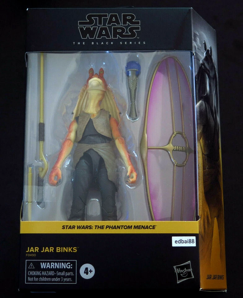 Jar Binks 15 Cm Star Wars Episode I Black Series Deluxe Action Figure 2021