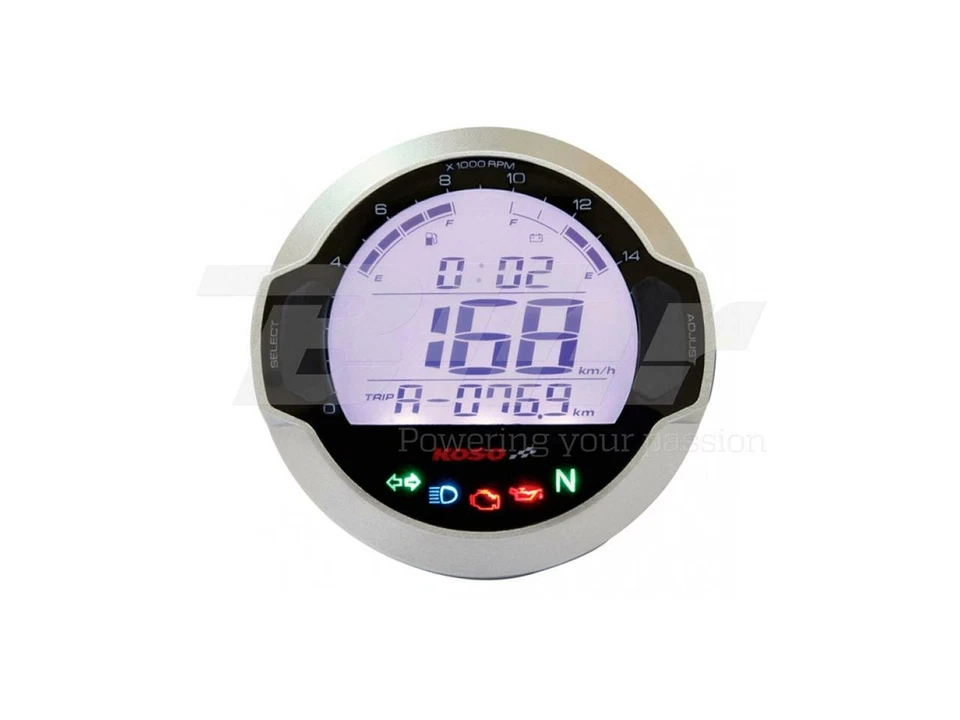 KOSO STRUMENTAZIONE TACHIMETRO CONTAGIRI RETROILLUMINATO DL-03S MOTO CARBURANTE - Immagine 1 di 1
