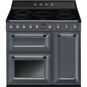 Smeg TR93IGR Standherd 90 cm breit mit 3 Backöfen Farbe grau - Bild 1 von 4