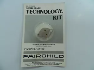 New 1970's Fairchild Kit PN FTK805K Positive Voltage Regulator - Picture 1 of 4