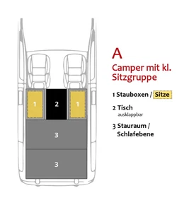 VariVan Kombi Ausbau Modell A - Bild 1 von 5