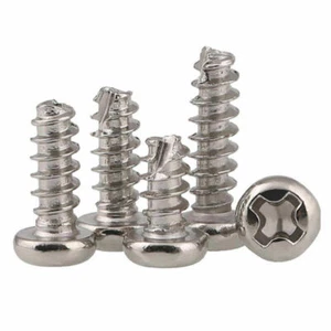 Pan Head Self Drilling Screw M2 M2.3 M2.6 M3 Phillip Screws Nicke / Black Zinc - Picture 1 of 8