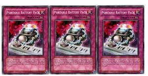 Yugioh- 3X Portable Battery Pack - Common - Unlimited - LODT-EN074 - Near Mint - Picture 1 of 1