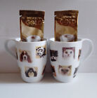 Lifestyle Collections, Fine Porcelain, Cats & Dogs, One Set x 2 Coffee Sachets