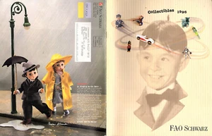 F.A.O. SCHWARZ 1996 Collectibles Catalog Dolls Bears Hot Wheel Cars Action Figs - Imagen 1 de 8