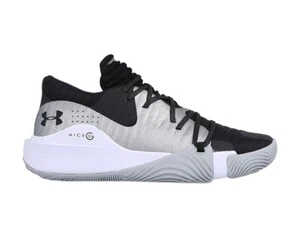 under armour anatomix spawn niedrig schwarz silber schuhe herren gr 8 us neu im box - Bild 1 von 1