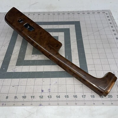 1996 1997 NISSAN PATHFINDER RF PASSENGER FRONT WINDOW CONTROL & BEZEL WOODGRAIN - Image 1 of 4