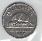 Pièces du Canada - 5 cents 1957 *1400