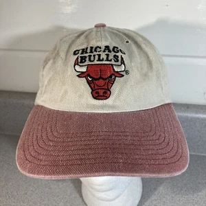 De Colección Chicago Bulls Rayas Rojas Starter El Clásico Snapback Gorra Gorra Jordan Leer - Imagen 1 de 10