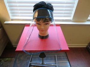 Foldable Face Shield Clear Full Cover and Anti-fog Protector (New) - Picture 1 of 6