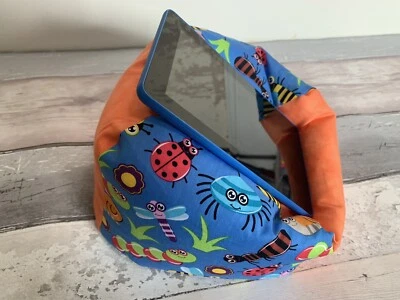 Ladybirds & Bugs iPad tablet cushion Beanbag stand holder fits tablets kindle - Image 1 of 3