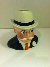 Beswick England 35th Anniversary 1967 Figural Mug Man w/ Hat/Uncle Moneybags?
