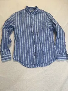 Frank & Eileen Herren Finbar 100% Leinen Hemd Gr. SM Relaxed Made In Italy Freizeit V - Bild 1 von 19