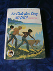 Edition Rare Club Des Cinq En Peril Enid Blyton Bibliotheque Rose Hachette 1979
