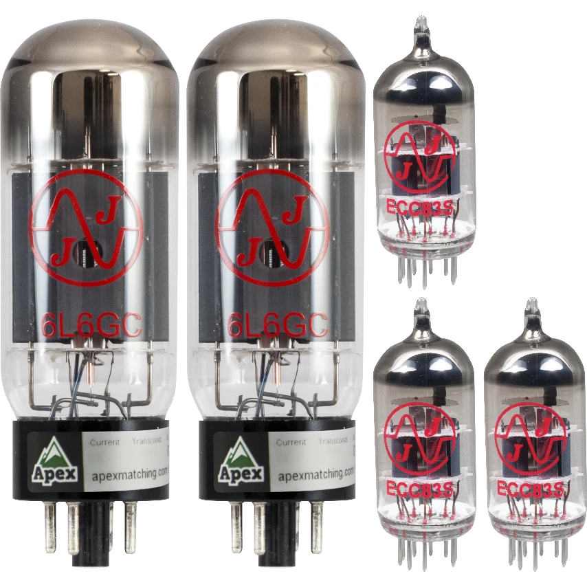 Tube Set, for Fender Blues Deluxe, Tube Brand: JJ Electronics - image 1 of 1