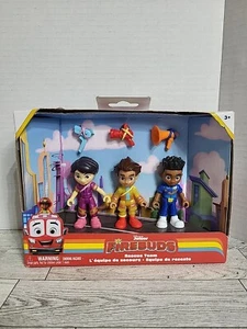 Neu im Karton Disney Junior Firebuds Lil' Buds Crew 3" Figuren Set Rescue Team - Bild 1 von 7