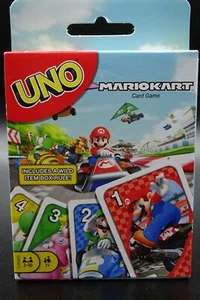 Mattel UNO x Nintendo 2020 edición "MarioKart" juego de cartas UNO - nuevo - Imagen 1 de 12