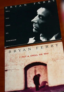 BRYAN FERRY 2x CD SINGLE LOT I Put a Spell On You Will You Love Me Tomorrow FSOL - Imagen 1 de 5