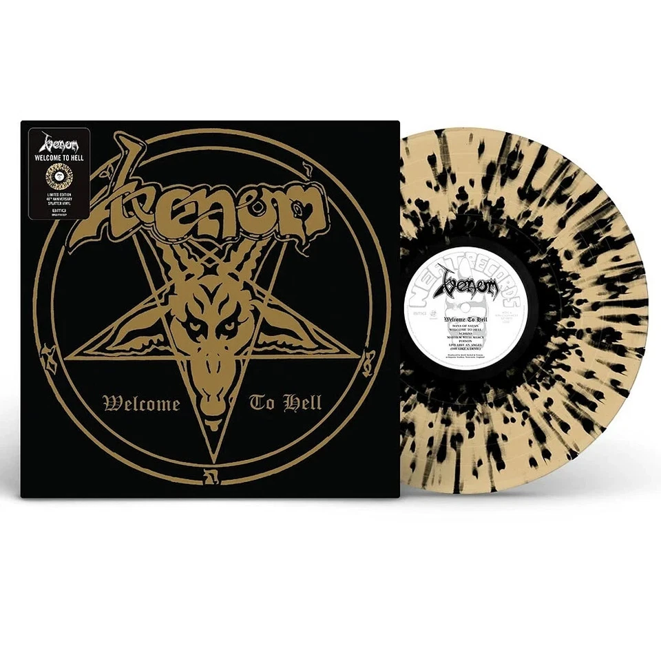 Venom Welcome To Hell LP NEU LTD 40th Anniversary Splatter Vinyl Celtic Frost - Bild 1 von 1