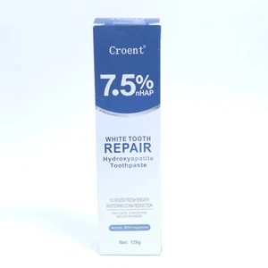 New 7.5% nHAP White Tooth Repair Hydroxyapatite Toothpaste - Picture 1 of 3