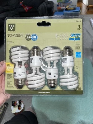 Westpointe Soft White Fluorescent Energy Star 4 Pack New Seakled - Image 1 of 4