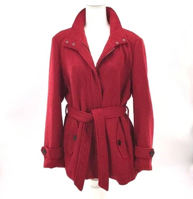 Gabardina Nicole Miller Nubby Texturizada - XL Mujer Foto 1 de 4