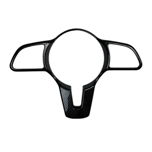 Auto Kohlefaser Lenkrad Verkleidung Abdeckung Verkleidung für C E G3835 - Bild 1 von 7