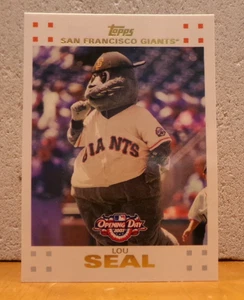 VERY COOL BASEBALL CARD MASCOTS MOST BELOVED SAN FRANCISCO GIANTS LOU SEAL - Picture 1 of 2