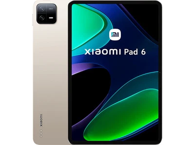 Tablet - Xiaomi Pad 6, 128 Gb, Champagne, Grey, 11" WQHD+, 6 GB RAM, Snapdragon™ - Imagen 1 de 4