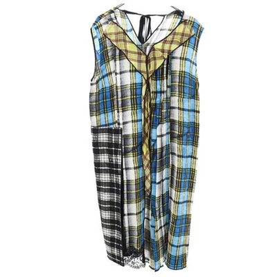 MARC JACOBS чек узор без рукава цельный 12 женщин - Изображение 1 из 4